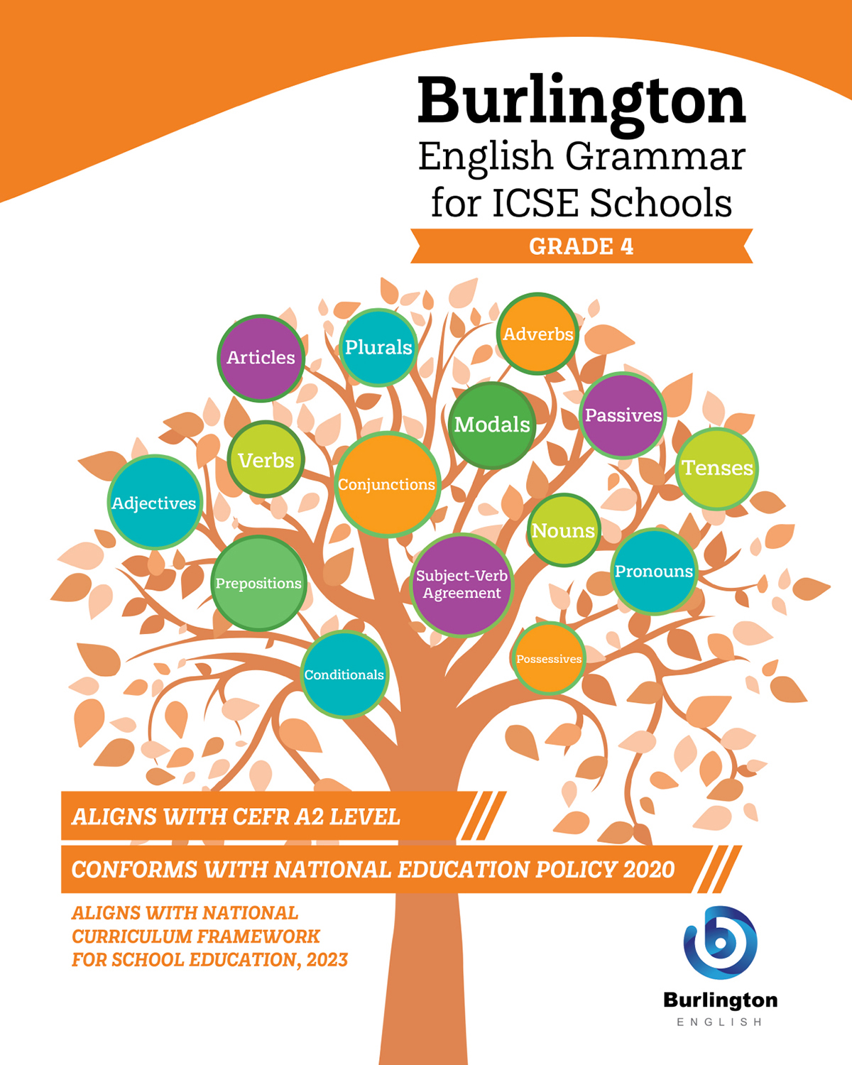 Burlington English Grammar For ICSE Schools Grade 4