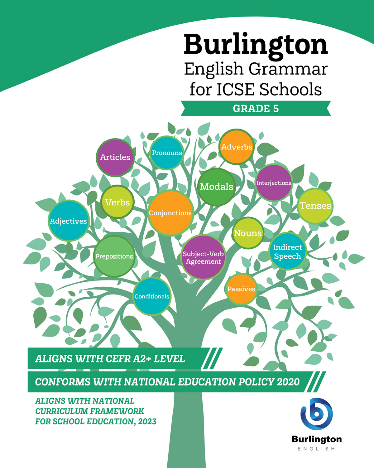 Burlington English Grammar For ICSE Schools Grade 5