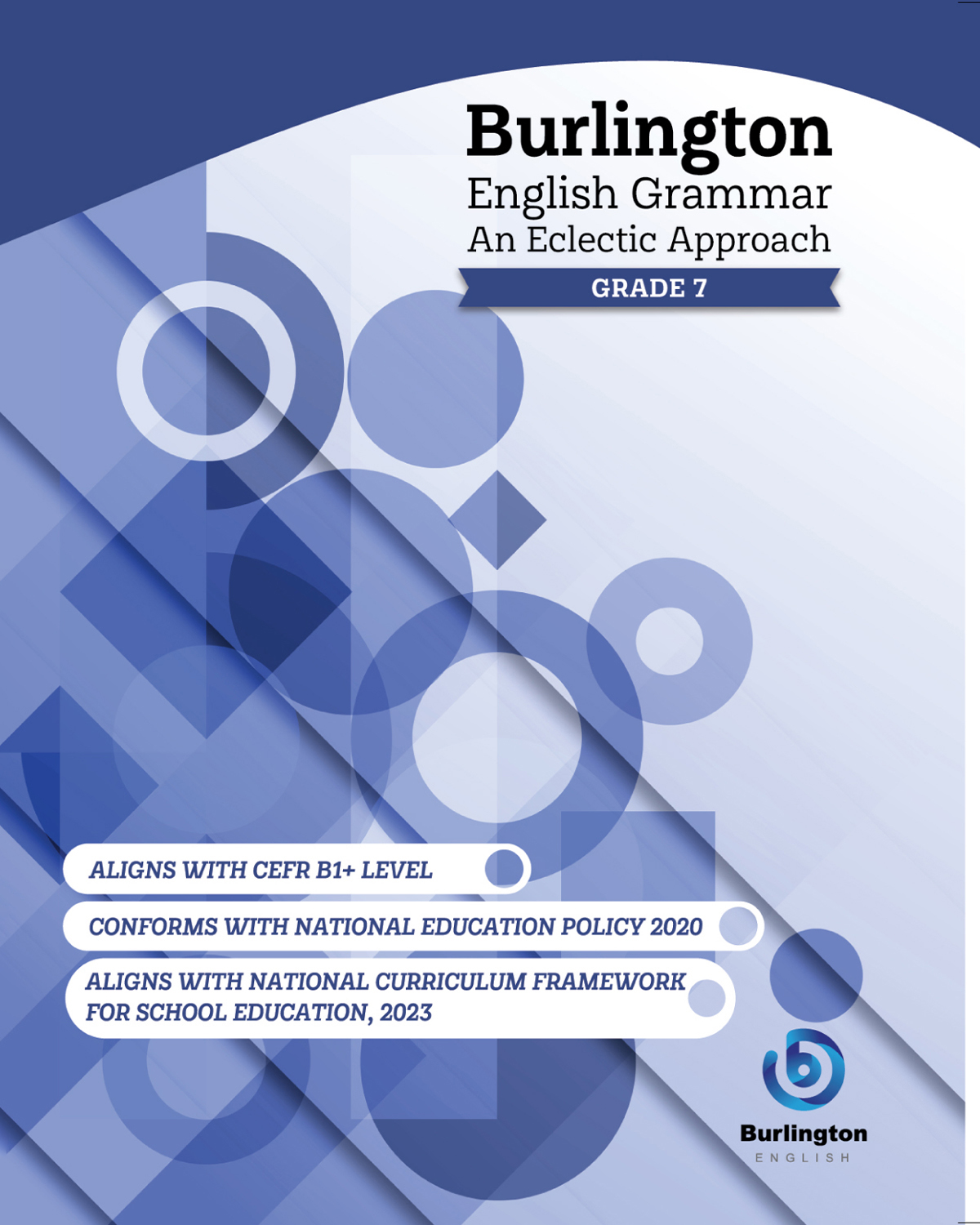 Burlington English Grammar: An Eclectic Approach Grade 7 CBSE