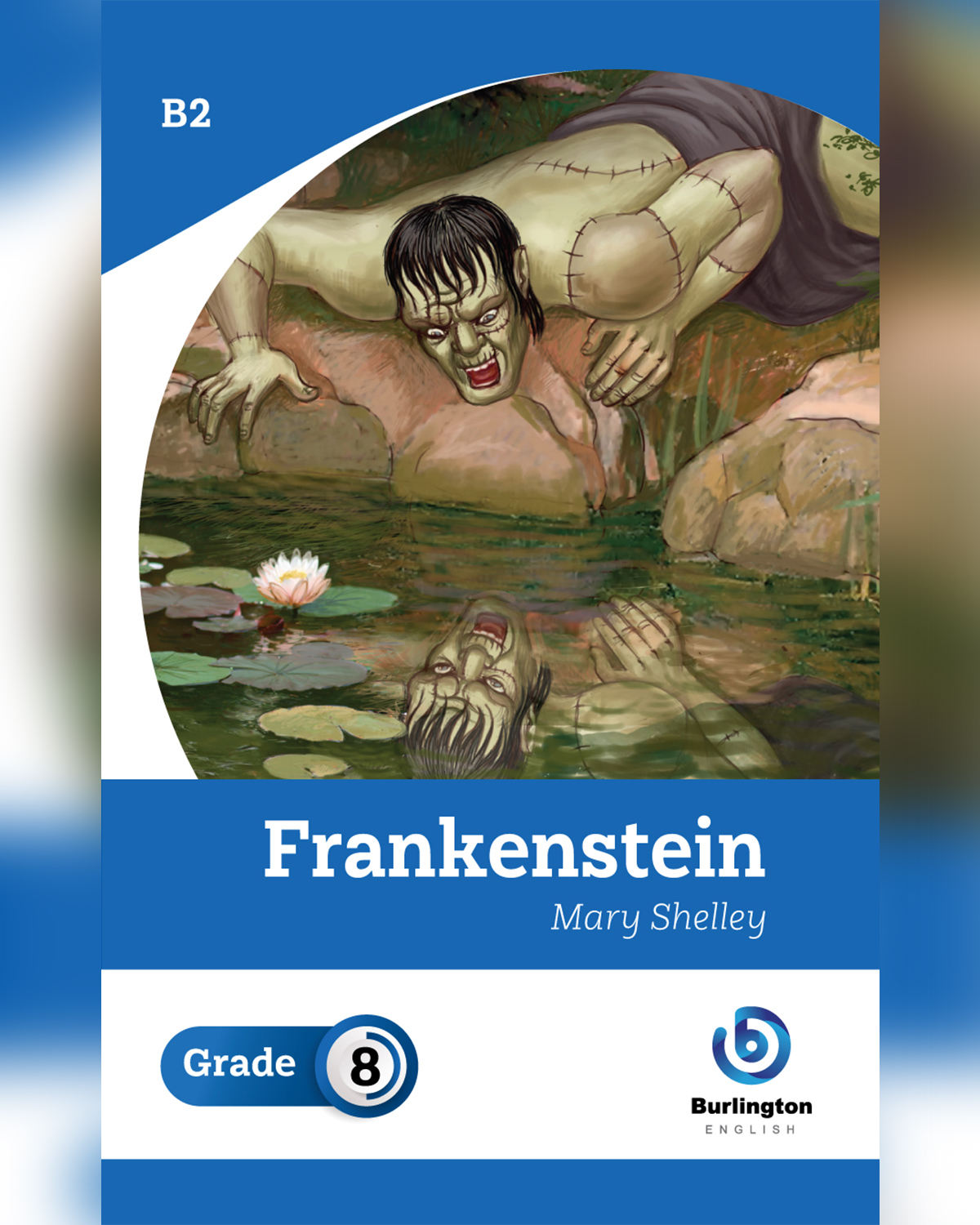 Frankenstein by Mary Shelley- Reader Book For Grade 8